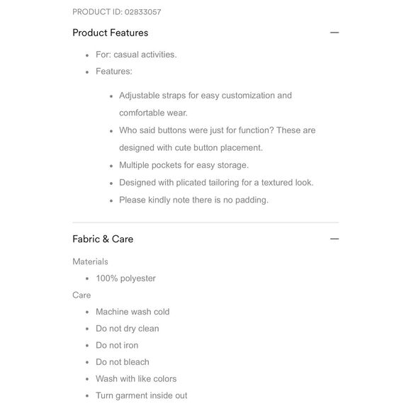 Halara Adjustable Multiple Pockets Plicated Casual Linen-Feel Overalls Size L - Picture 4 of 4